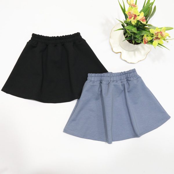 Спідниця "Класік" сіра р.140-158 двуниткапеньє 7747