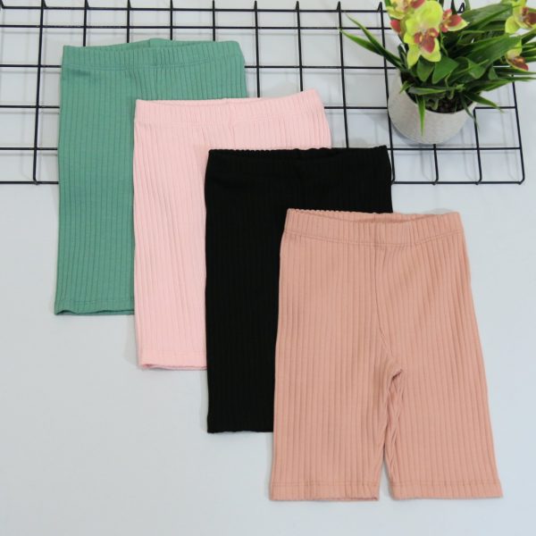 Бріджи "Рубчик" р.116-134 рожевий, чорний, оливковий, пудровий рубчик 8950