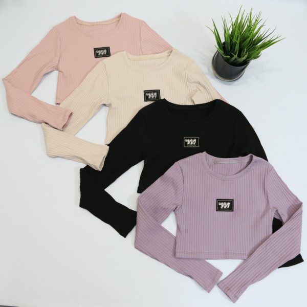 Лонг-топ "Пальчик" р.128-158 рубчик-new 9309