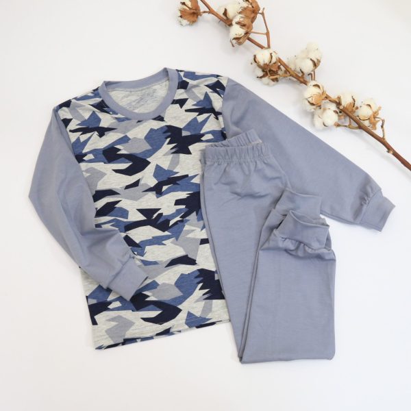 Піжама "Камуфляж" р.128-146 кулір/пеньє 281