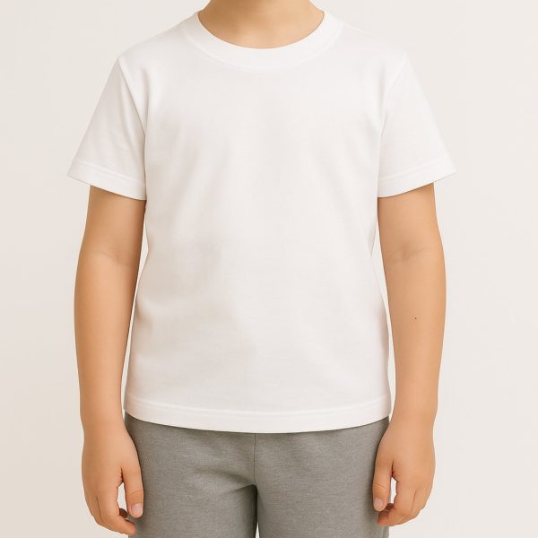 Футболка біла, р.140-158 кулір 514