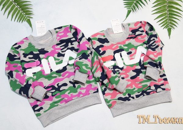 Джемпер "Fila" р.26-34 двунитка 1009