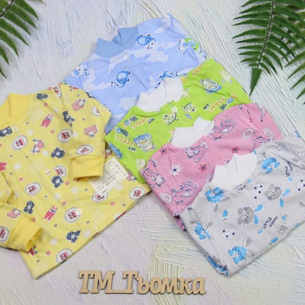 Кофта -ясля на гудзиках (К) р.18-28 кулір 1313