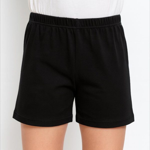 Шорти чорні "садочок" р.98-122 кулір/пеньє 2658