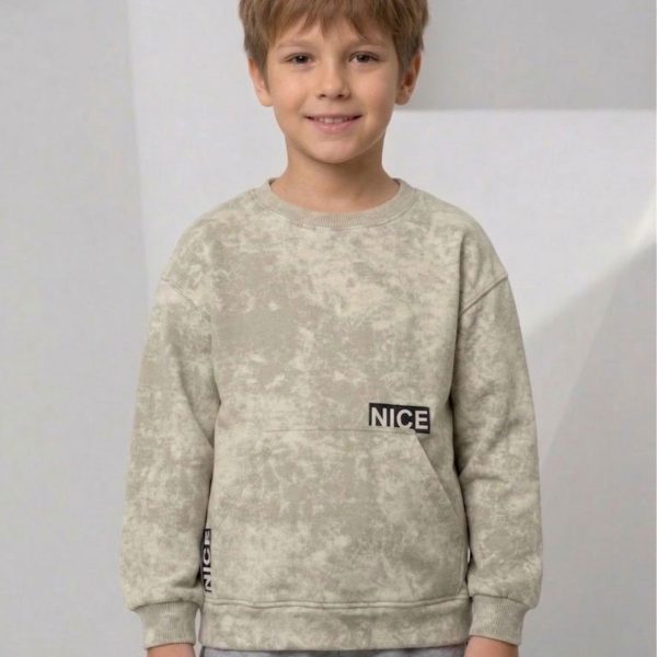 Світшот "Варка" бежевий р.116-134 2нитка 90215