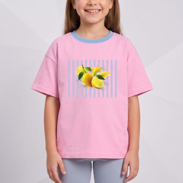 Костюм "Lemons" рожевий, р.116-134 кулір/пеньє 90299 рожевий
